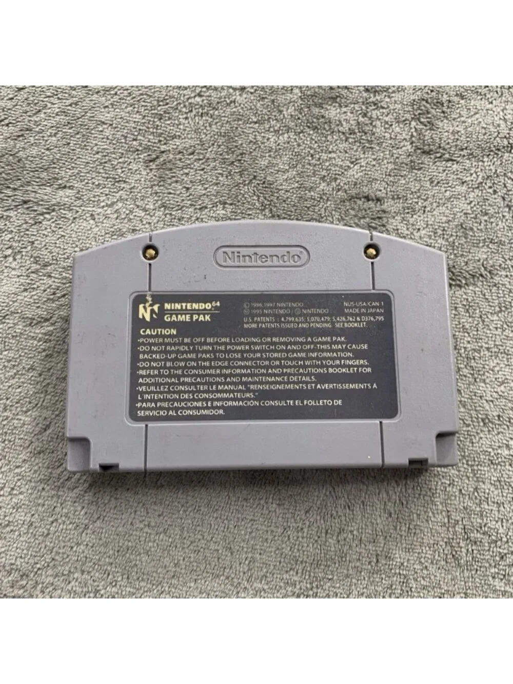 WCW nWo Revenge Nintendo 64 N64 Authentic Cartridge Tested Working